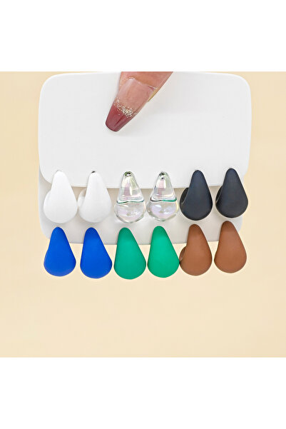 Choice مجموعة أقراط متدلية بألوان الحلوى من ستايل 2، دوبامين، بسيطة، للارتداء...