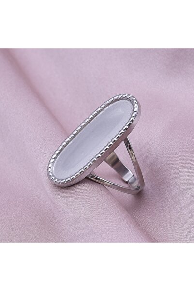 Choice J428-S 5 قطع معدنية قصيرة عالية الجودة بلون فضي بدون بهتان وفتحة حلقة قابلة للتعديل هندسة مربعة الشكل