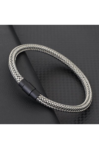 Choice 20.5cm(8.1inches) silver grey New Premium Stainless Steel Wire Bracele...