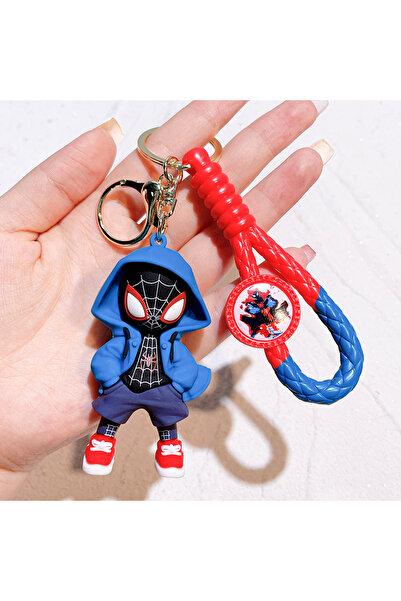 Miniso KC4269 سلسلة مفاتيح من ديزني مارفل سبايدرمان، سلسلة أفنجرز الكرتونية، ...