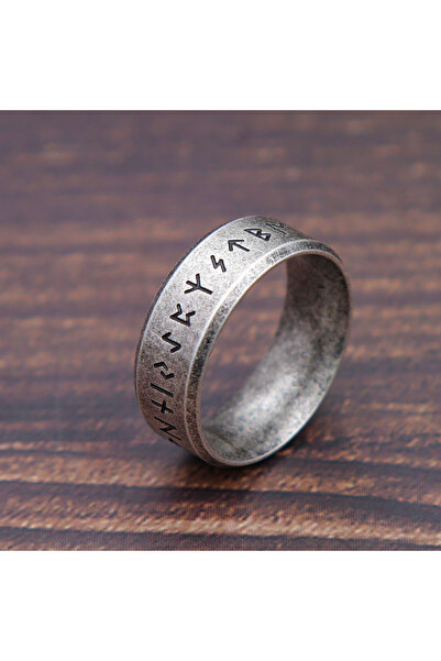 Choice خاتم أودين بتصميم كلاسيكي مستوحى من الطراز الثامن، مصنوع من الفولاذ ال...