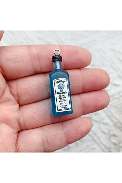 Miniso Light Yellow Gold Color 10pcs Mini Alcoholic Drink Bottle Resin Charms...
