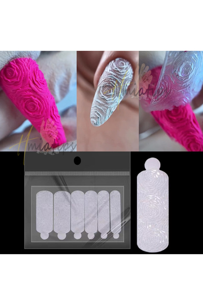 Choice Rose-12pcs 12Pcs Rose Snowflakes Silicone Molds Dual Forms Nails Quick...