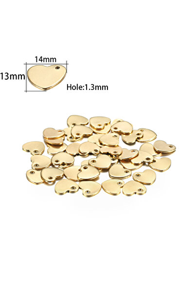 Choice قلادة دائرية من الفولاذ المقاوم للصدأ بمقاس 6-30 مم، قلادة على شكل علامة كلب، قطع ختم فارغة، مقاس 14 مم × 20 قطعة، من 10 إلى 50 قطعة