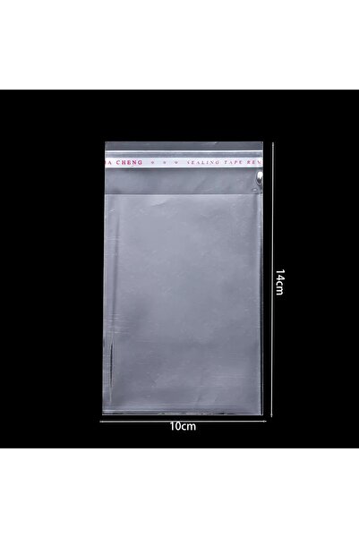 Choice 100 قطعة 10 × 14 سم 100 قطعة/الوحدة أكياس شفافة ذاتية اللصق أكياس بلاس...