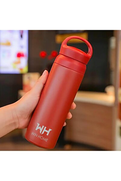 Win home Japanese Style 450ml Double Wall Vacuum Insulated Stainless Steel Tumbler