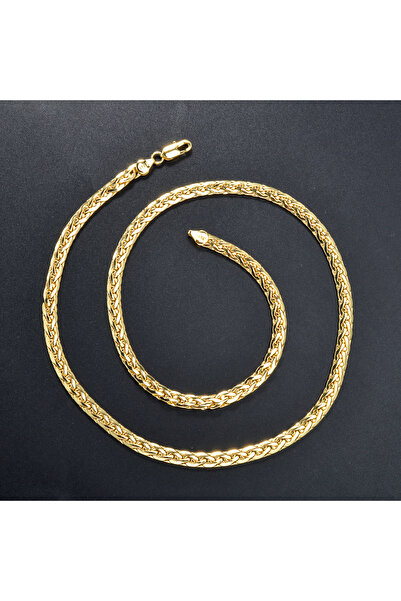 Choice قلادة بسيطة SY-N0173 بطول 45 سم، مجوهرات عصرية إيطالية مطلية بالذهب عي...