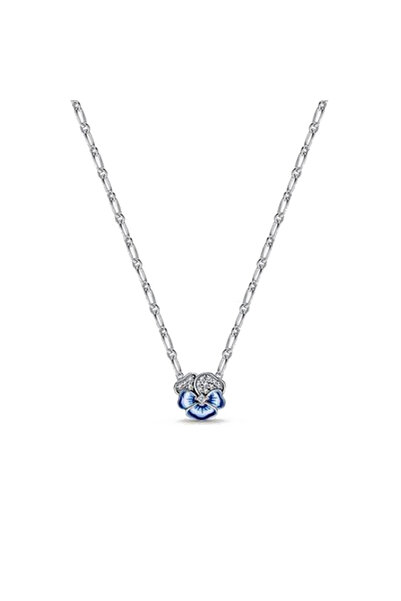 Choice B2857 أقراط قلادة من الزركون الملون بالفضة S925 جديدة مناسبة لعيد الحب...