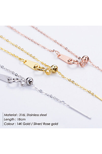 Choice سلسلة دبوس عالمية من الفولاذ المقاوم للصدأ CARLIDANA YS27398 باللون ال...