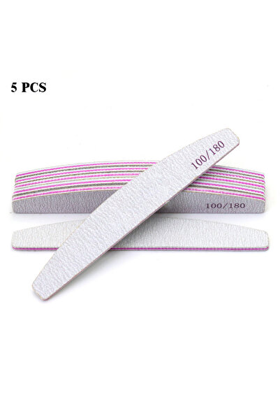 Choice 5 pcs 5/10/20 Pcs Coarse Grit Nail Files for Acrylic/Natural Nails, St...