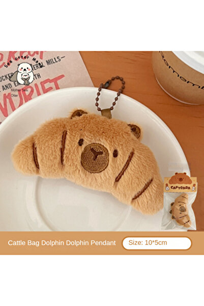Choice قلادة طعام إبداعية على شكل دولفين على شكل دمية كرتونية للبنات، قلادة ط...