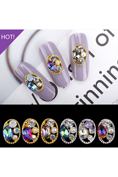 Choice إرسال عشوائي 20 قطعة عشوائية مختلطة الرجعية جوفاء البيضاوي أحجار الراي...