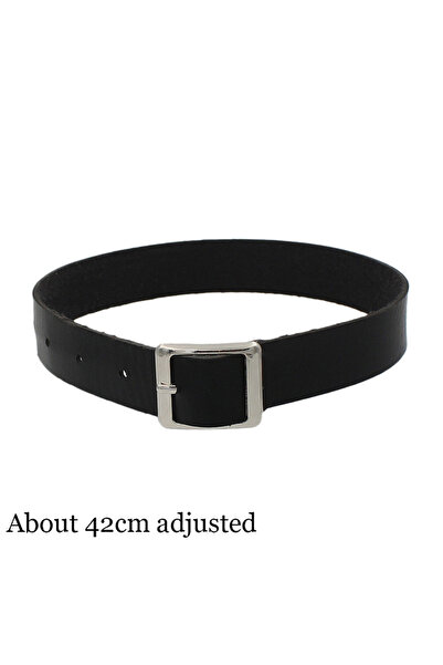 Choice عقد سلسلة قوطي وردي مربع، عقد جلدي للحفلات، عقد قوطي، عقد قوطي للنساء،...