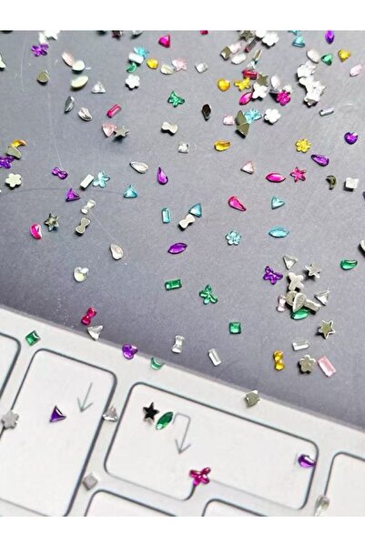 Choice Mix-200pcs 300/100pcs Mini Nail Art Rhinestones Crystal Acrylic Flatba...