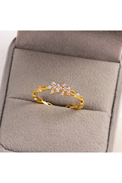 Choice 21 Sparkling Colorful Dazzling CZ Finger Flower Rings For Women Luxury...