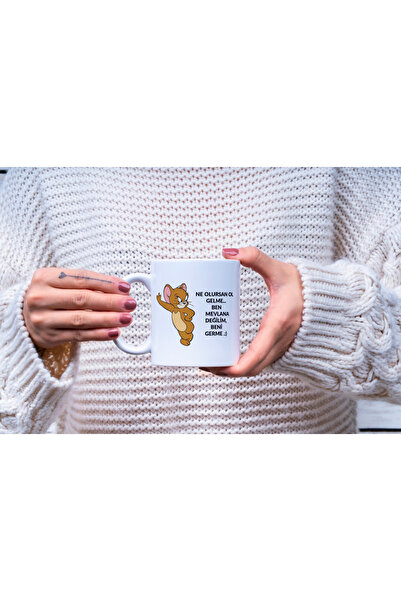 BUTİK-GAMZE12 "Kişiye Özel 'Benim Güzel Şirinem' Yazılı Romantik Hediye Kupa"