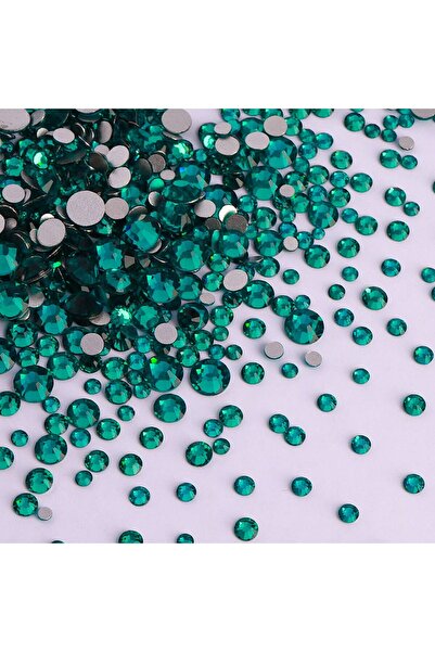 Choice أحجار زركون زرقاء، 1440 قطعة، أحجام متنوعة، أحجار الراين الزجاجية المس...