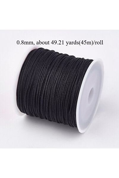 Choice AECH05-11116 1 لفة 100 متر/لفة 0.8 مم حبل نايلون خيط سوار حبل عقدة صينية أحمر خيط