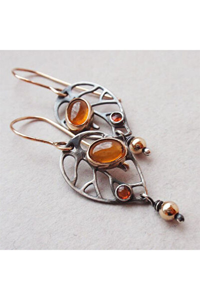 Choice Style 1 1Pair Gypsy Retro Old Ancient Silver Plated Hollow Metal Orang...
