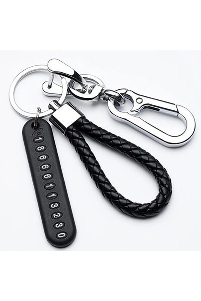 Choice سلسلة مفاتيح أنيقة من Ingemark بتصميم لوحة هاتف محمول DIY للرجال مصنوع...