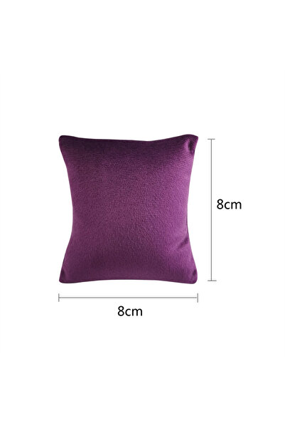 Choice Purple Multi-Color Velvet Jewelry Display Pillow - Watch Bracelet Bang...