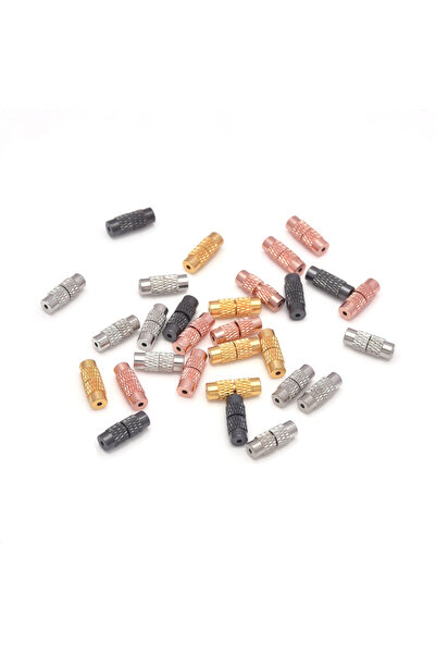 Choice 20 قطعة من مشابك لولبية نحاسية عمودية بألوان متنوعة، مقاس 4×12 مم، 20 ...