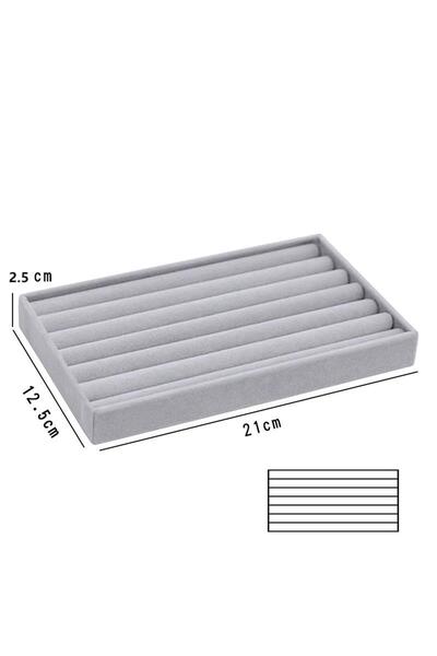 Choice صندوق تخزين مجوهرات مخملي على شكل نمط 4، حامل صينية لعرض المجوهرات، أق...