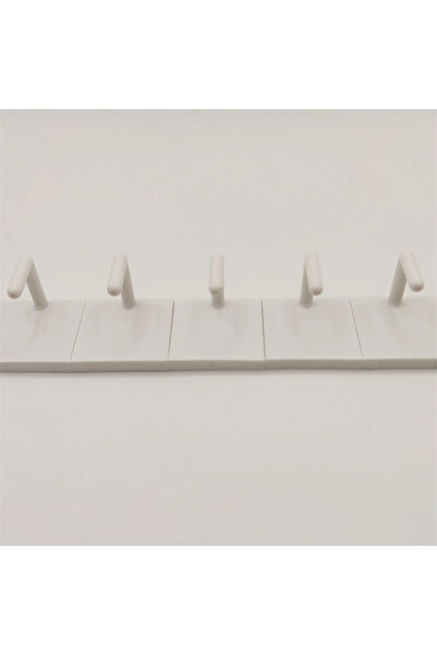 Choice WHITE 5pcs Nail Practice Display Stand Detachable Press on Nail Traini...
