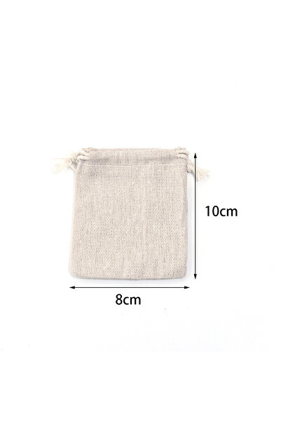 Choice 8 × 10 مم 10 قطع 5-10 قطع أكياس قطنية حقيبة هدايا برباط صندوق هدايا أك...