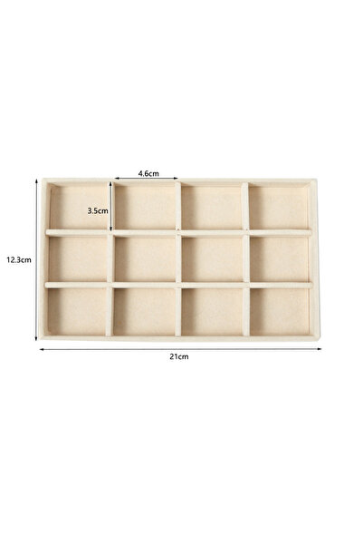 Choice Type 9 Velvet Jewelry Display Tray Exquisite Jewellery Holder Portable...