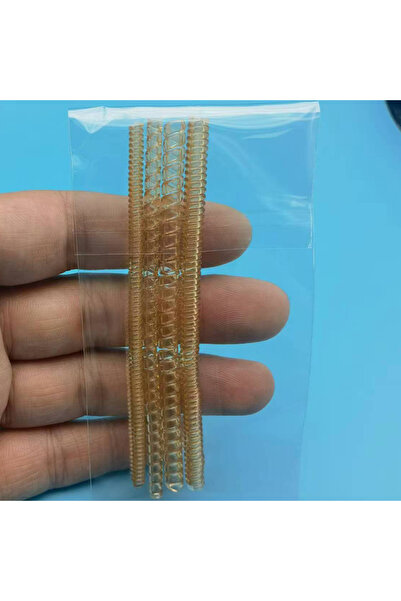 Choice مجموعة من 4 قطع ذهبية، 8 قطع/مجموعة من ملحقات ضبط مقاس الخاتم، وسادة غ...