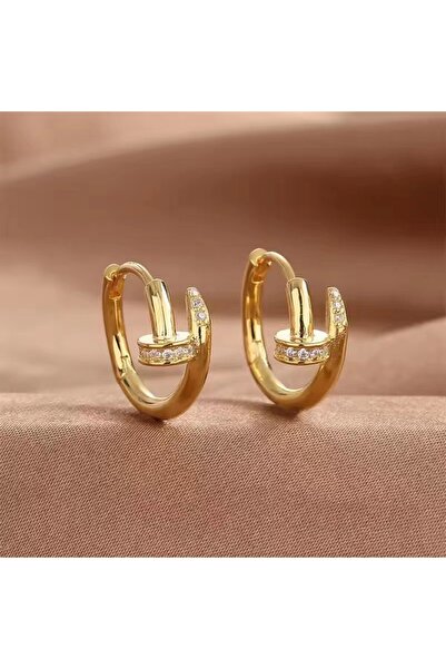 Choice AEH70212 قرط دائري أنيق من الكريستال اللامع للنساء، أقراط بسيطة على شك...