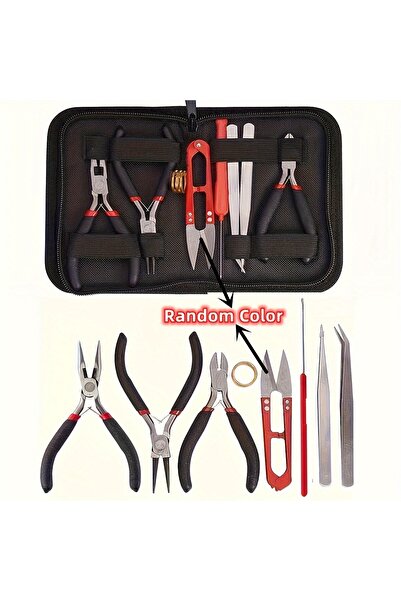 Choice مجموعة أدوات صنع المجوهرات H-2-54 DIY مكونة من 8 قطع كماشة يدوية الصنع...