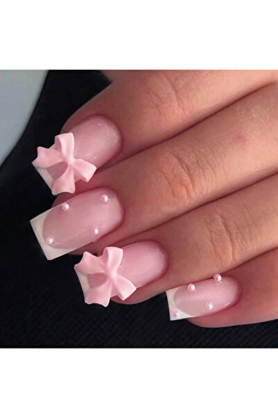 Choice مجموعة من 24 قطعة من أظافر الأظافر القصيرة المربعة ذات اللون الكاكي ال...