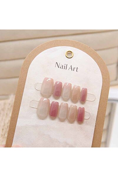 Choice FM003-XS 10 قطع أظافر صناعية متدرجة الألوان على شكل عين القطة للنساء، ...