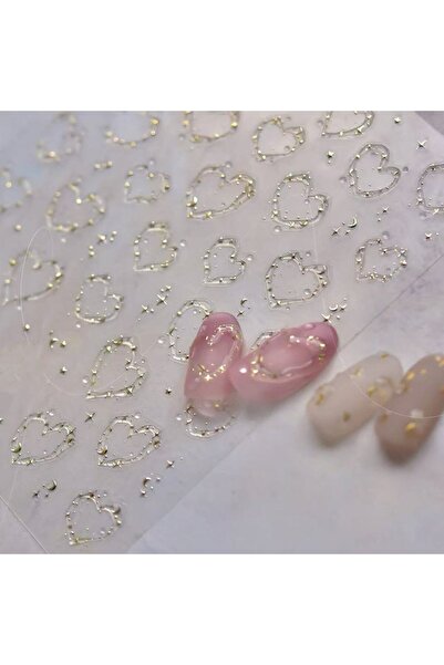 Choice 1 قطعة MS609-J 1 قطعة ملصقات أظافر جيلي لامعة من الكريستال الجليدي الف...