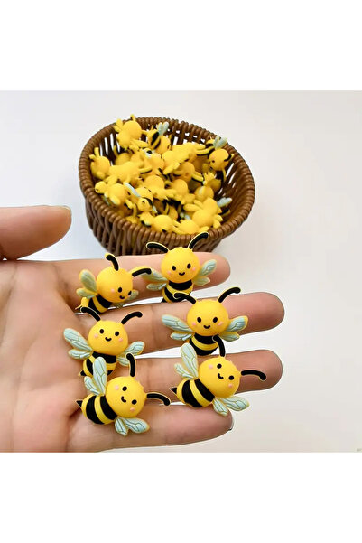 Choice7 5 قطع 5/25/28/38/50 قطعة خرز سيليكون ثلاثي الأبعاد على شكل نحلة لفصل ...