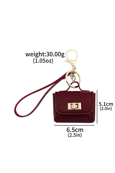 Choice BG00079-03 حقائب كورية صغيرة لطيفة على شكل حقيبة مع قلادة ملونة سلسلة مفاتيح كاواي للنساء بسيطة وغير رسمية