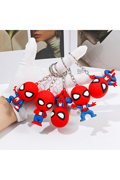 Choice KC5570 5PCS Marvel Superhero Keychain Toys for Kids - Spider-Man Iron ...