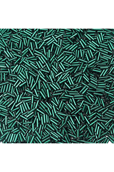 Choice 225 قطعة من خرز البذور الزجاجي الملون باللون الأخضر الداكن على شكل أنب...