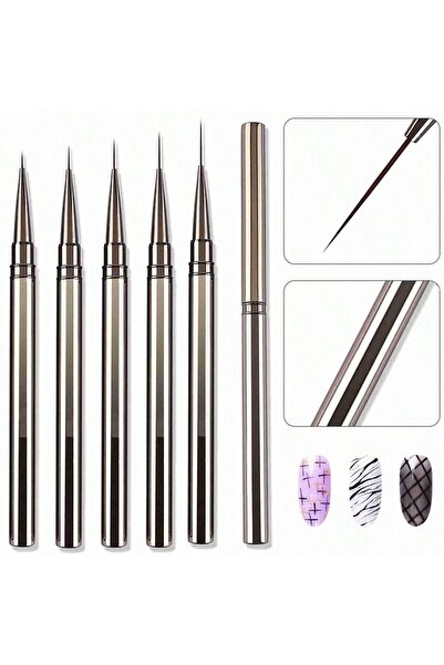 Choice 3 قطع 1/3/5 قطع فرش رسم الأظافر، فرشاة رسم يدوية، ألوان جل أكريليك UV،...