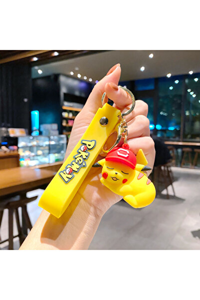 Miniso 6 سم ZG0202 2025 سلسلة مفاتيح بوكيمون الجديدة بيكاتشو كودا بطة قلادة م...