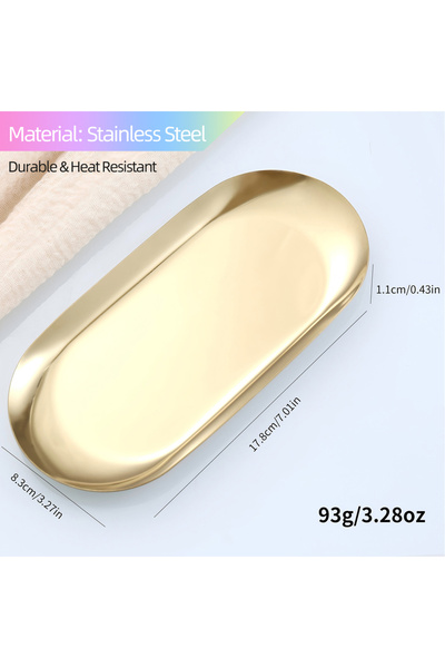 Choice صينية تعقيم مانيكير من الفولاذ المقاوم للصدأ من الذهب الفاخر متعددة ال...