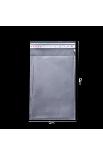 Choice 100 قطعة 9x12 سم 100 قطعة/الوحدة أكياس شفافة ذاتية اللصق أكياس OPP الب...