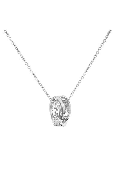 Choice N010-1 CH قلادة من سلسلة لونين أنيقة كلاسيكية متعددة الحلقات مع مشبك +...