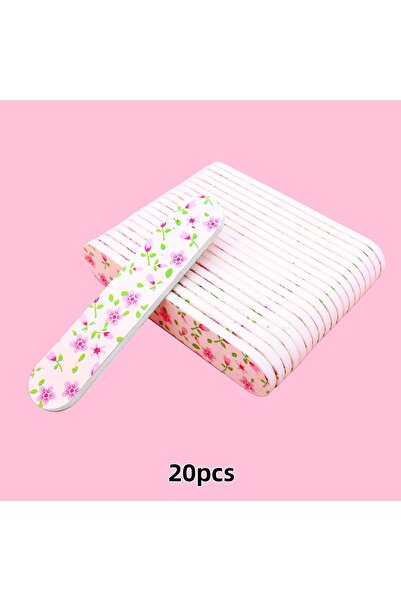 Choice 20 قطعة من مبردات الأظافر الزهرية B مقاس 9 سم، مطبوع برسومات كرتونية، ...