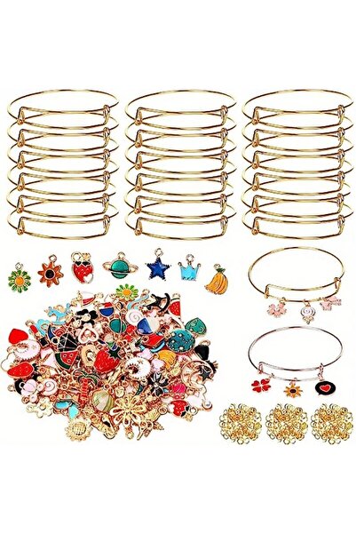 Choice أساور ذهبية فضية قابلة للتعديل، 90 قطعة، قلادات فضية مخفية (عشوائية)، ...