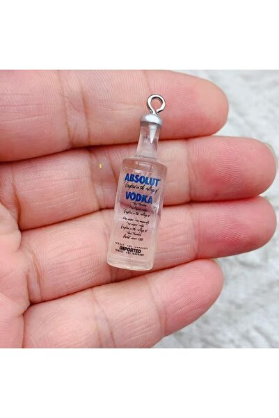 Miniso Pure Gold Color 10pcs Mini Alcoholic Drink Bottle Resin Charms Popular...