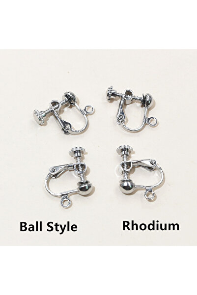 Choice 10 قطع من مشبك الأذن المصنوع من النحاس الأصفر مقاس 15 × 13 مم على شكل ...