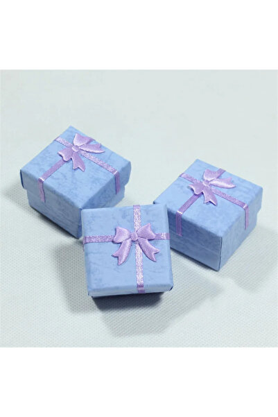 Choice Purple 12pcs Paper Box Jewelry Packaging Box Multi-color Earrings Ring...